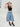 BERMUDA DENIM TAGLIO CUT-OUT